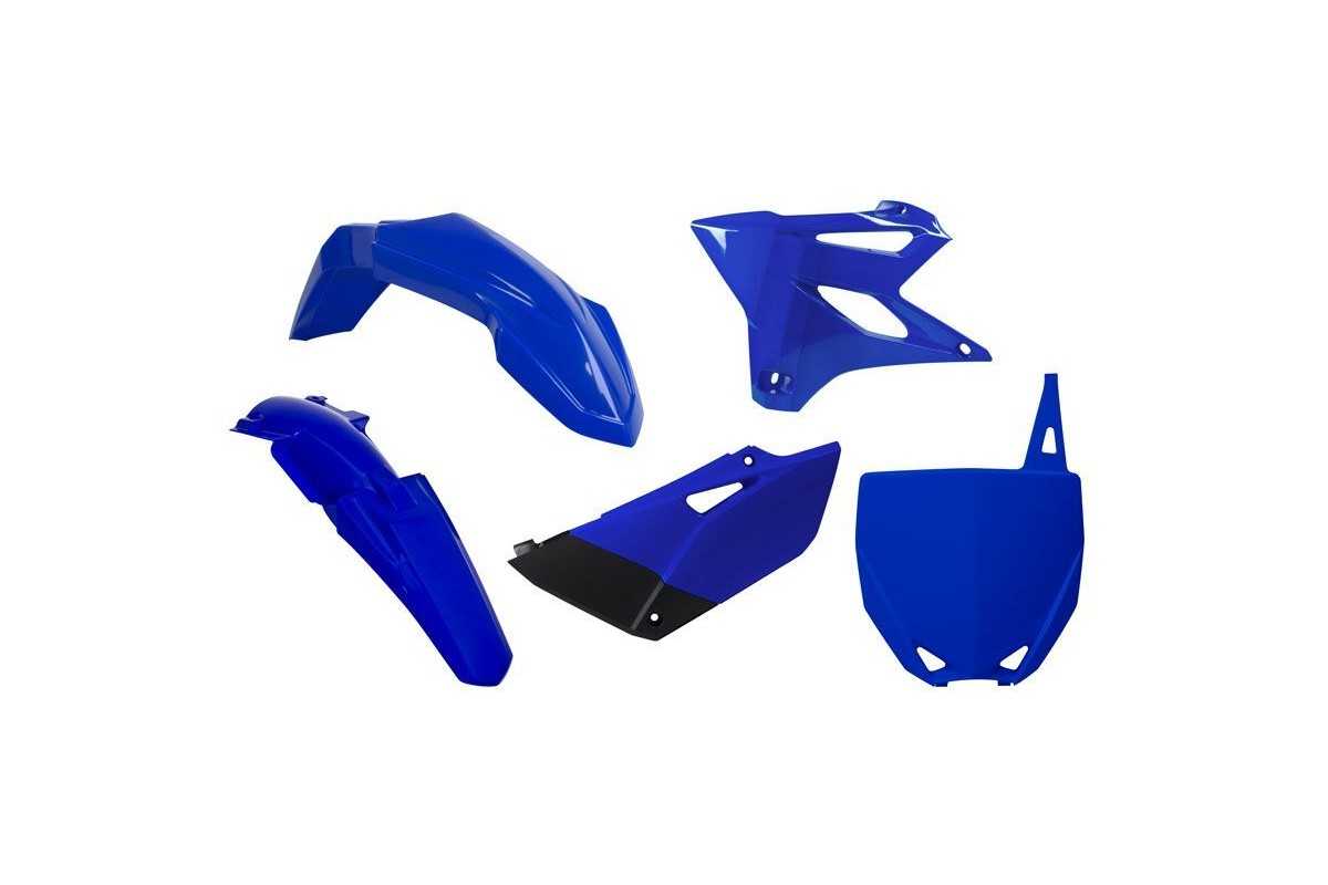 Kit plastiques RACETECH couleur bleu origine (2021) Yamaha YX 85