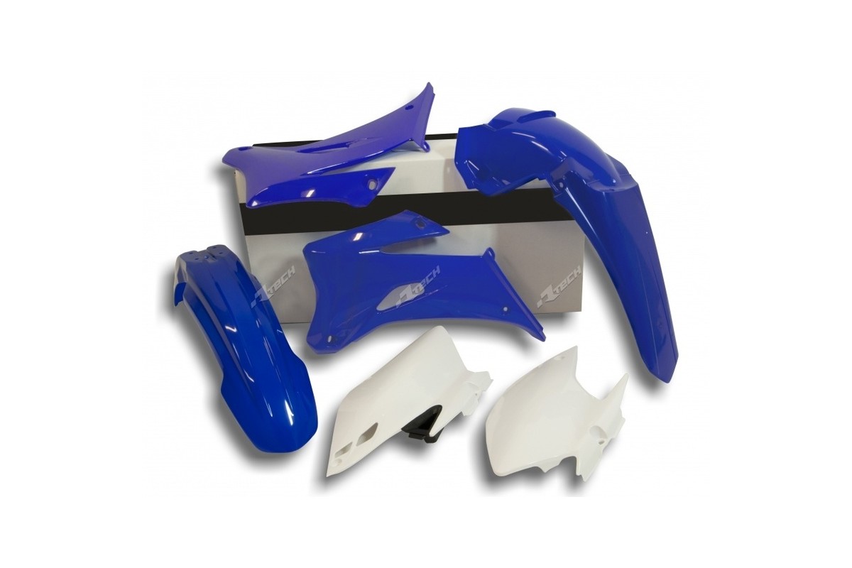 Kit plastique RACETECH couleur origine (2013) bleu/blanc Yamaha WR250F