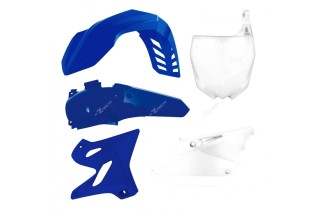 Kit plastique RACETECH couleur origine bleu/blanc Yamaha YZ125/250