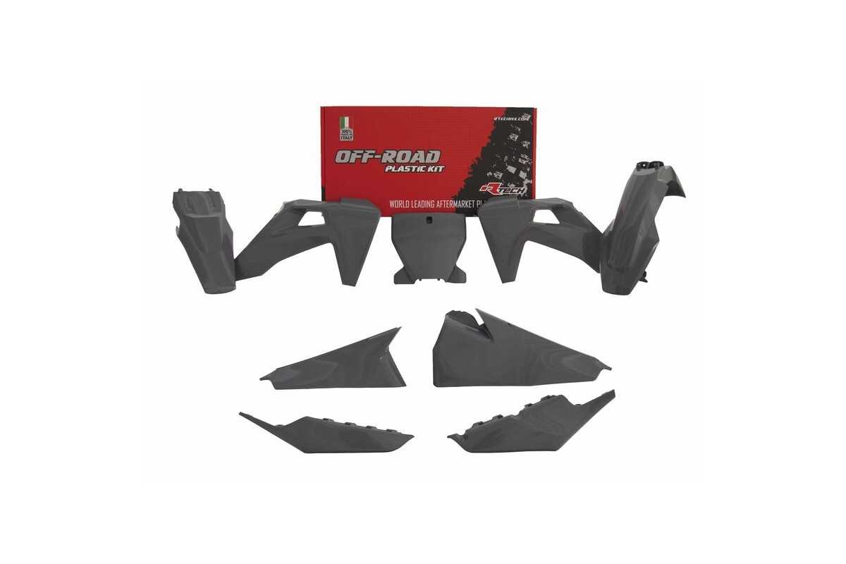Kit plastiques RACETECH Quantum Grey Husqvarna