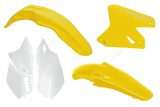 Kit plastique RACETECH couleur origine jaune/blanc Suzuki DR-Z400