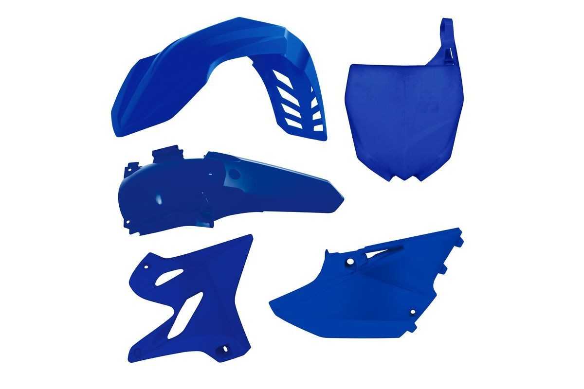 Kit plastiques RACETECH couleur bleu origine (2021) Yamaha YX 125