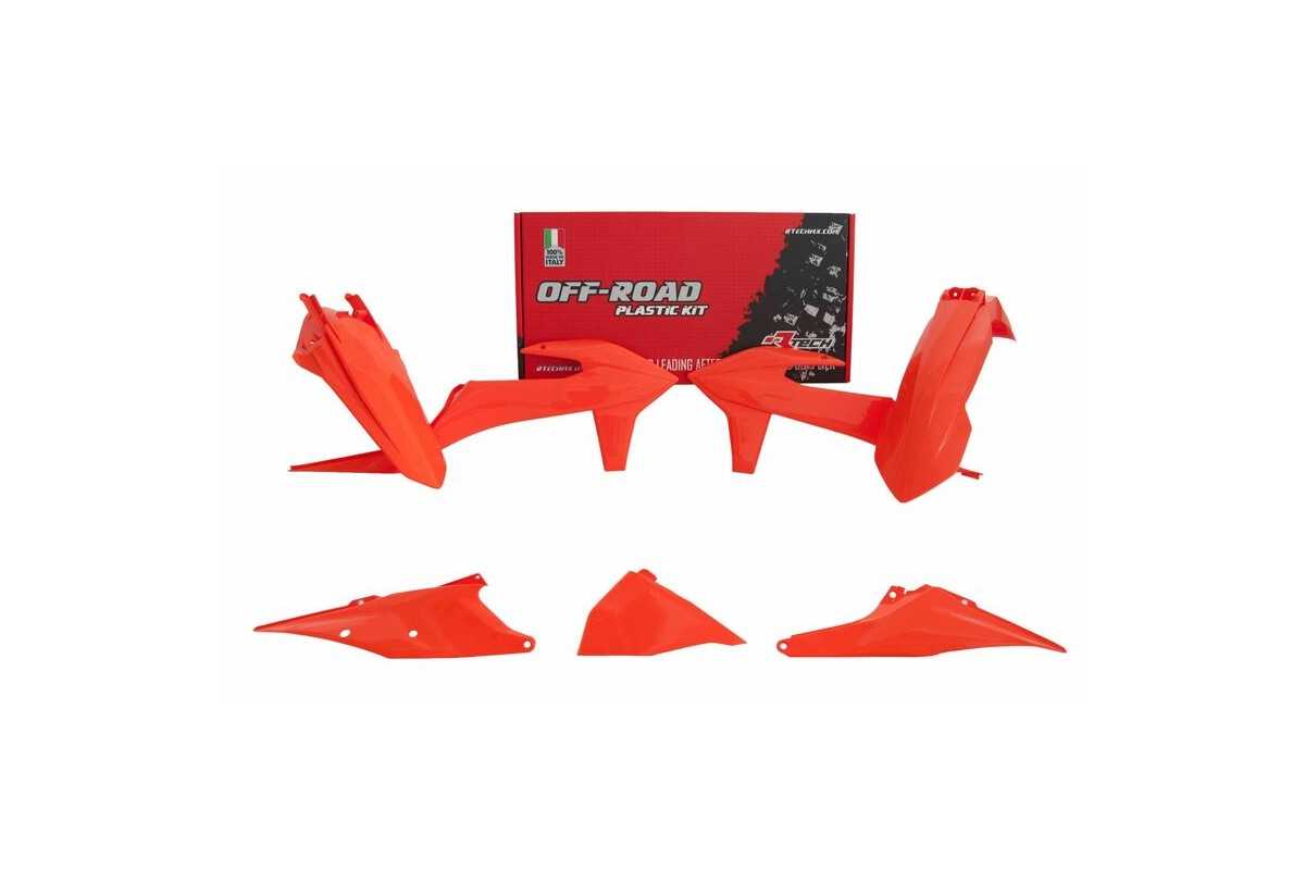 Kit plastiques RACETECH orange - KTM