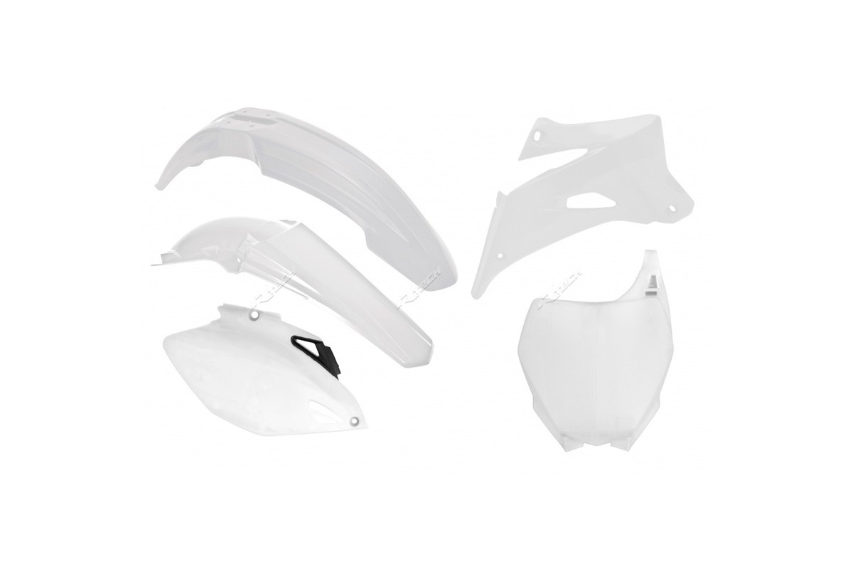 Kit plastique RACETECH blanc Yamaha YZ250F