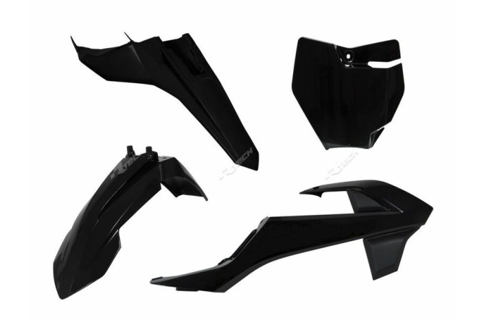 Kit plastique RACETECH noir KTM SX65