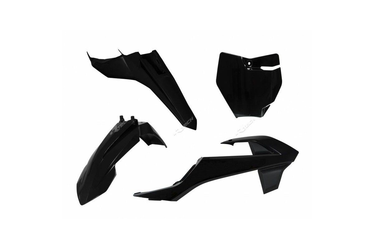 Kit plastique RACETECH noir KTM SX65