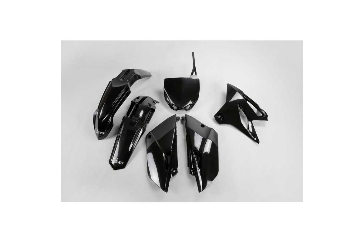 Kit plastiques UFO noir Yamaha YZ85