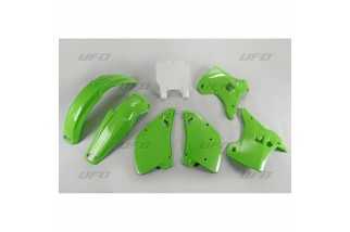 Kit plastique UFO couleur origine Kawasaki KX125/250