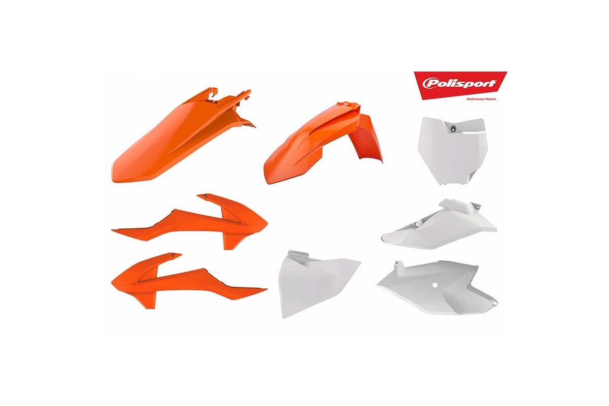 Kit plastique POLISPORT couleur origine (2018) KTM SX85