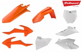 Kit plastique POLISPORT couleur origine (2018) KTM SX85