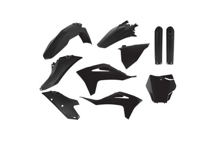 Kit Plastiques POLISPORT noir Gas Gas MC