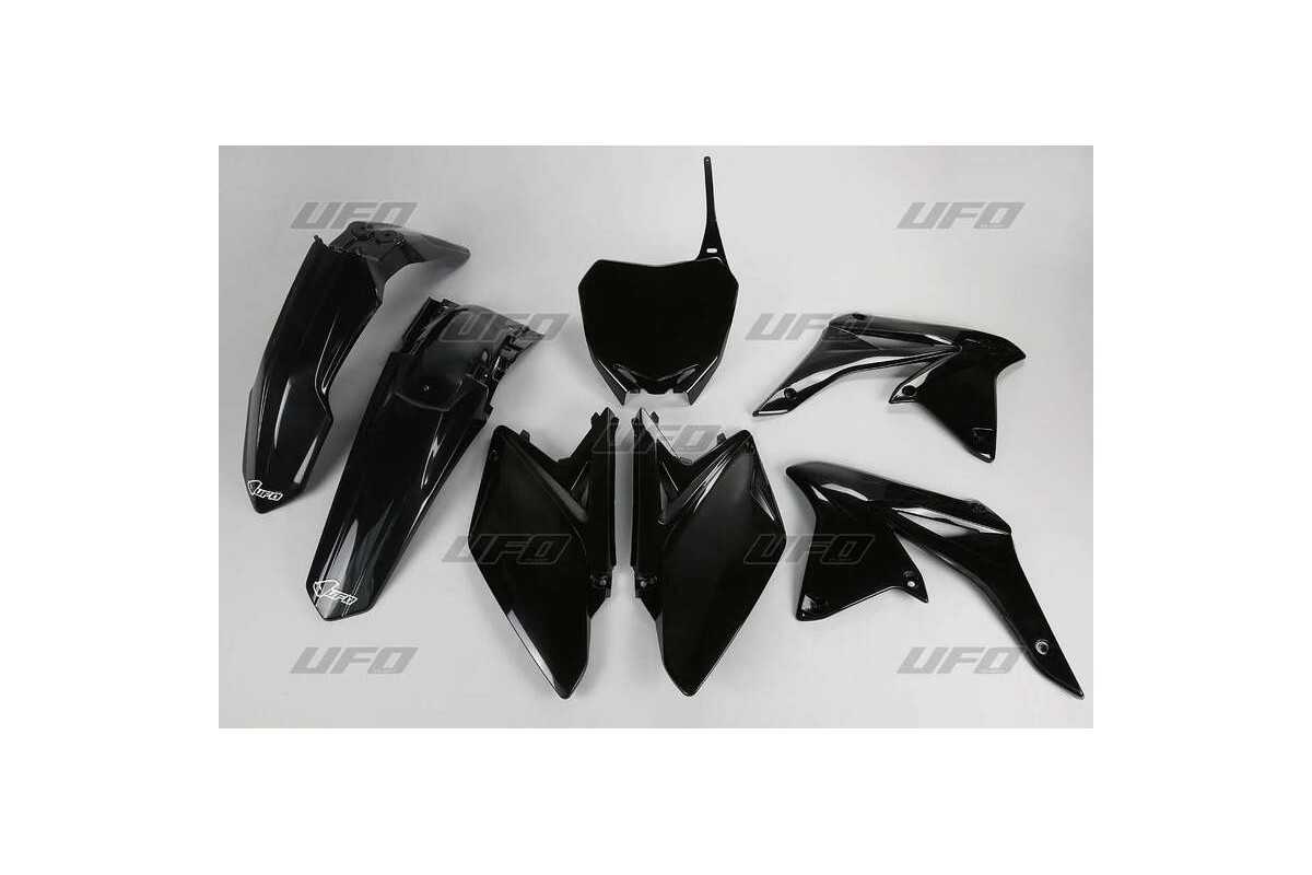 Kit plastique UFO noir Suzuki RM-Z250