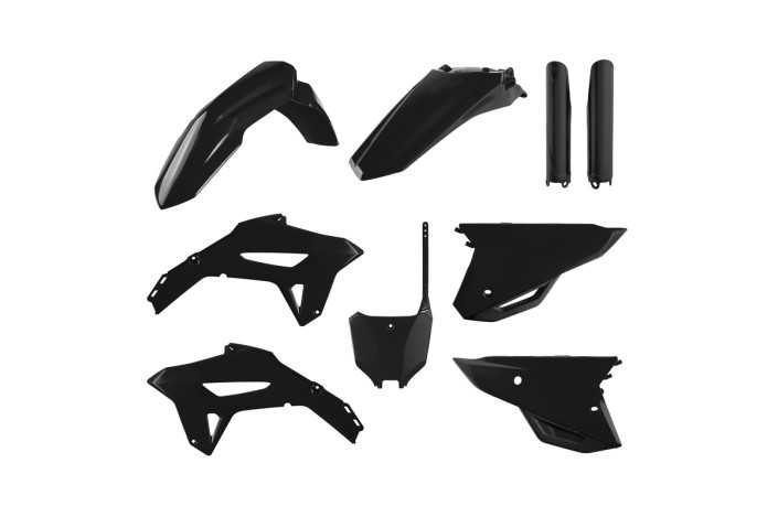 Kit plastiques POLISPORT noir Honda CRF450R
