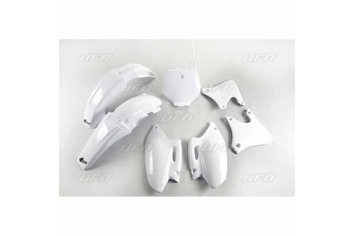 Kit plastiques UFO couleur origine blanc (98) Yamaha YZ400F