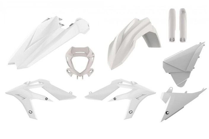 Kit Plastiques POLISPORT blanc Beta X-Trainer