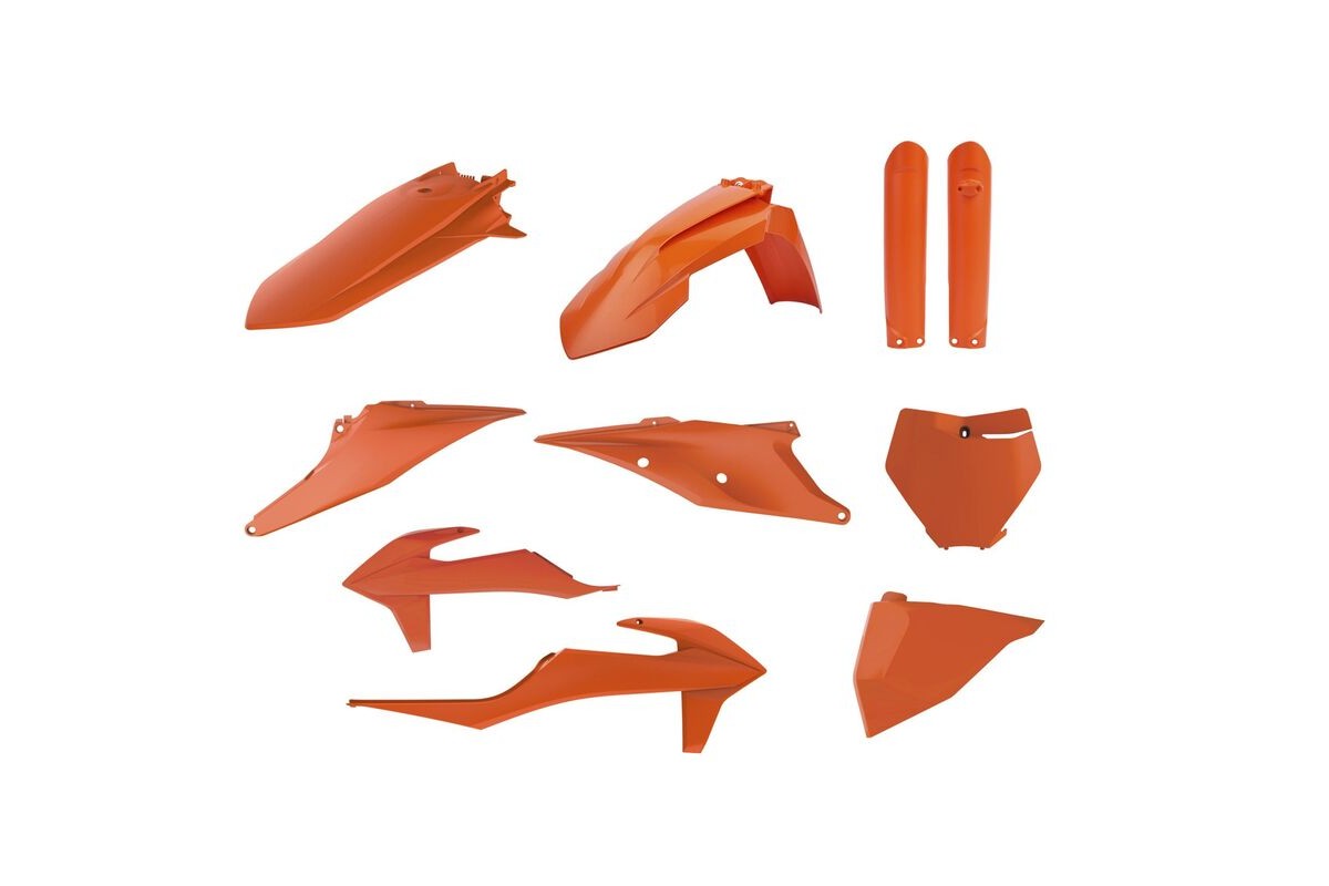 Kit Plastiques POLISPORT orange KTM