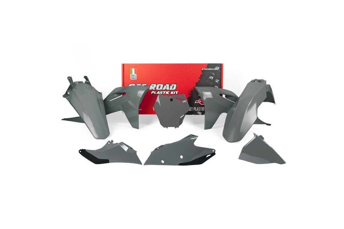 Kit plastiques RACETECH - Quantum Grey Gas Gas