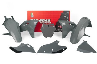 Kit plastiques RACETECH - Quantum Grey Gas Gas