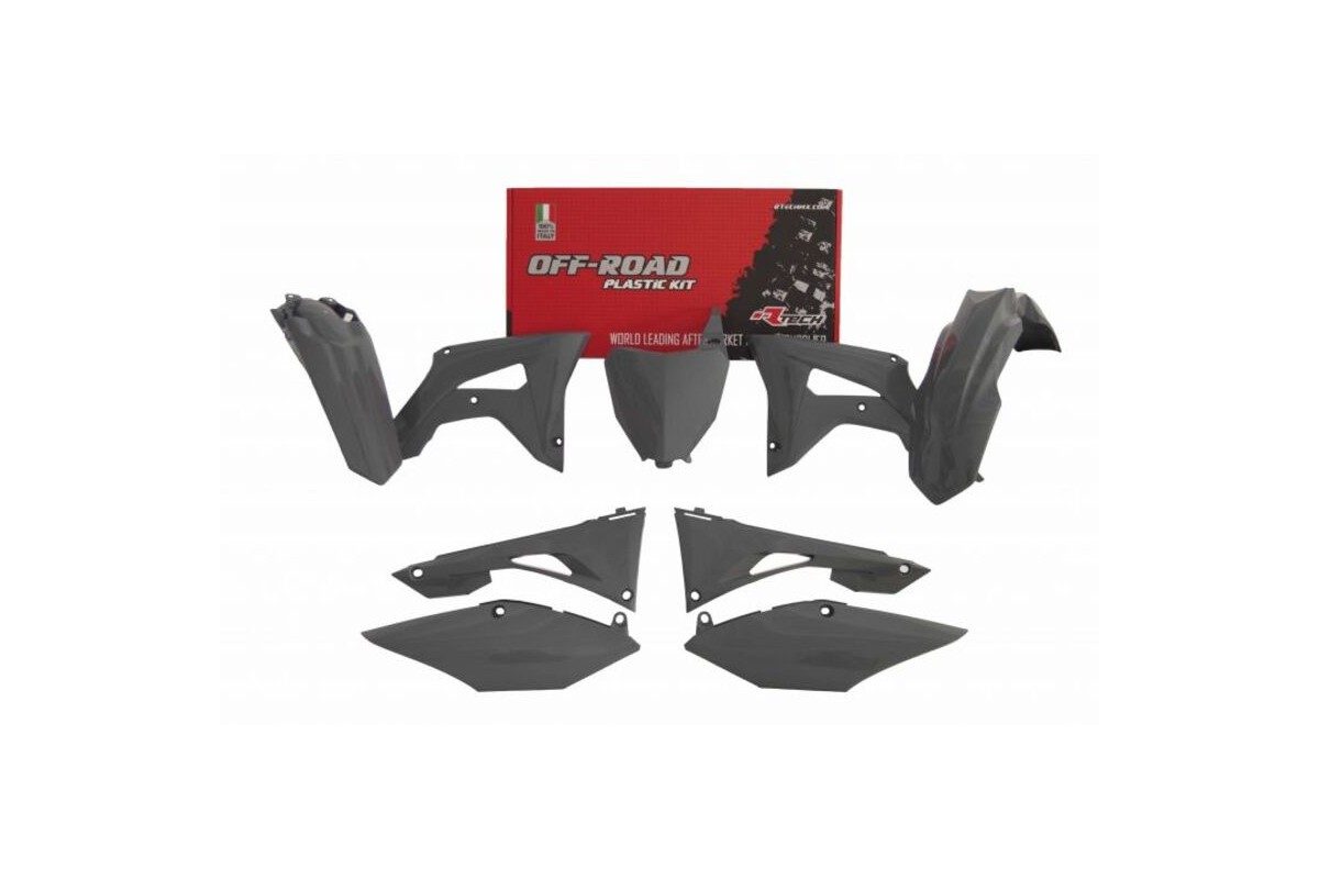 Kit plastiques RACETECH Revolution - Quantum Grey Honda CRF