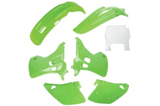 Kit plastiques POLISPORT couleur origine - Kawasaki KX 125/250