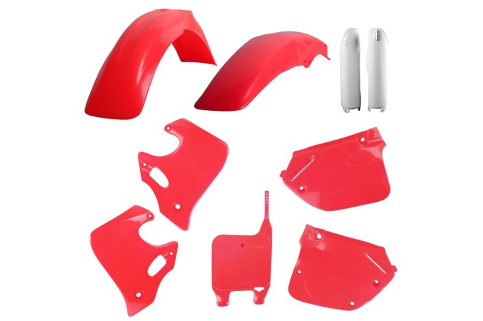 Kit plastiques POLISPORT couleur origine - Honda CR125/250