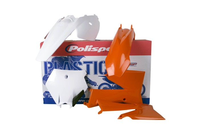 Kit plastique POLISPORT couleur origine (11-12) - KTM SX 85