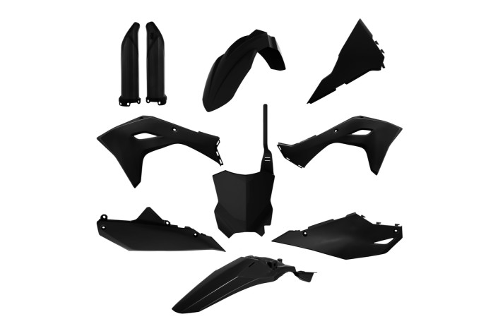 Kit plastiques POLISPORT avec protections de fourche
