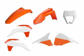 Kit plastique POLISPORT Enduro Restyle couleur origine KTM EXC/EXC-F