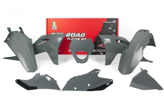 Kit plastiques RACETECH - Quantum Grey Gas Gas EC/EC-F
