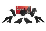 Kit plastiques RACETECH - noir Yamaha YZ125/250