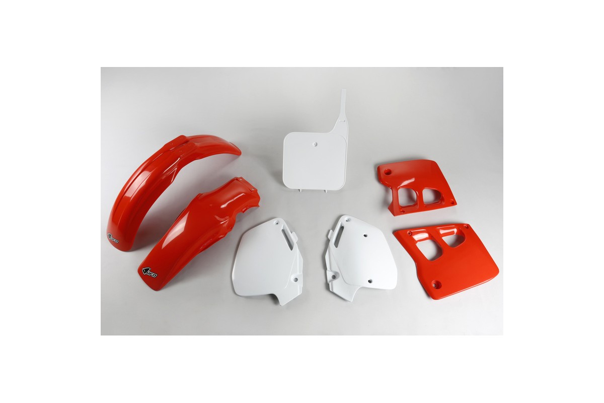 Kit plastique complet OEM 90 UFO - Rouge/Blanc