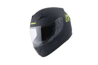 Casque Targa KID BLACK NEON YELLOW