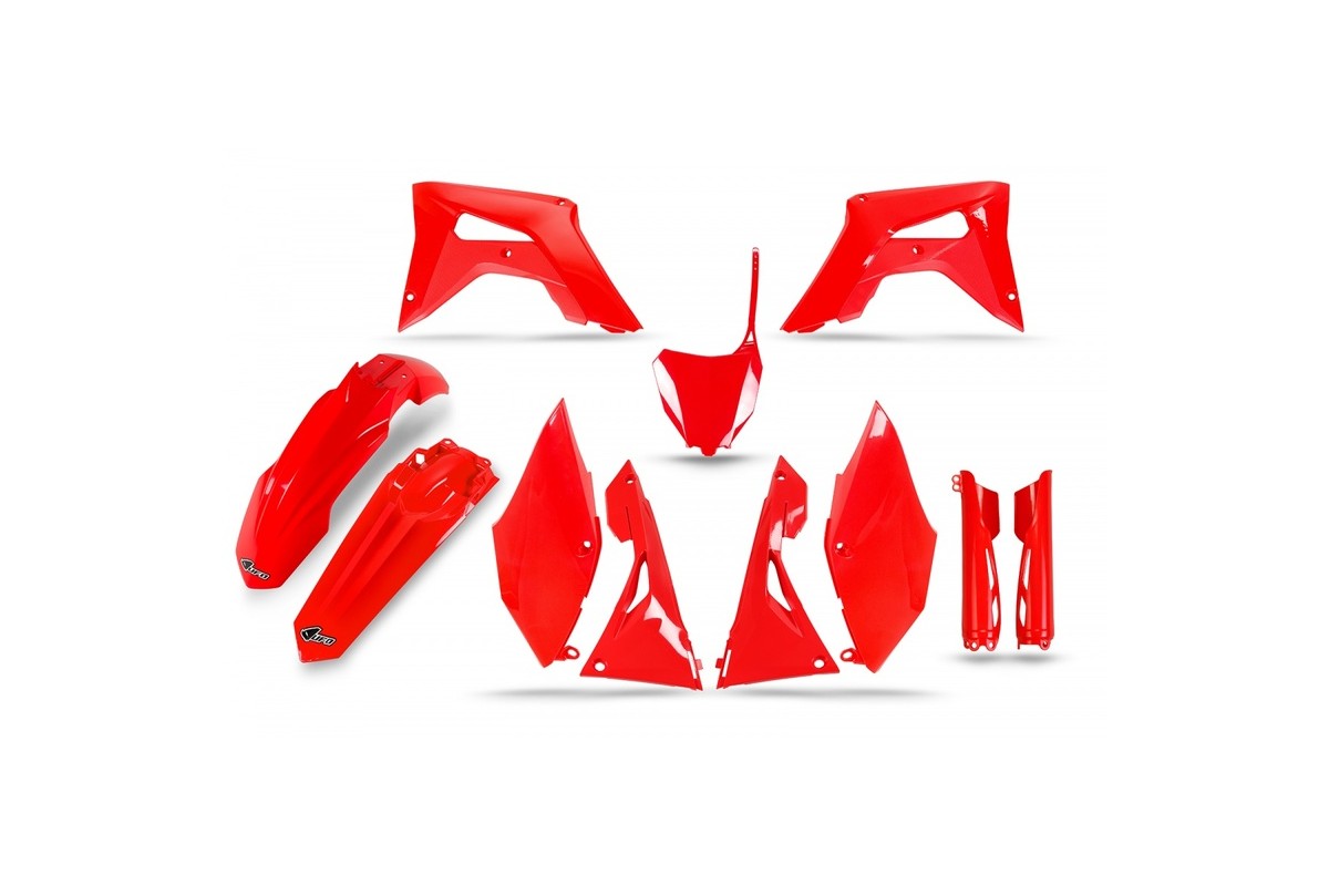 Kit plastiques UFO rouge - Honda