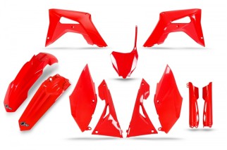 Kit plastiques UFO rouge - Honda