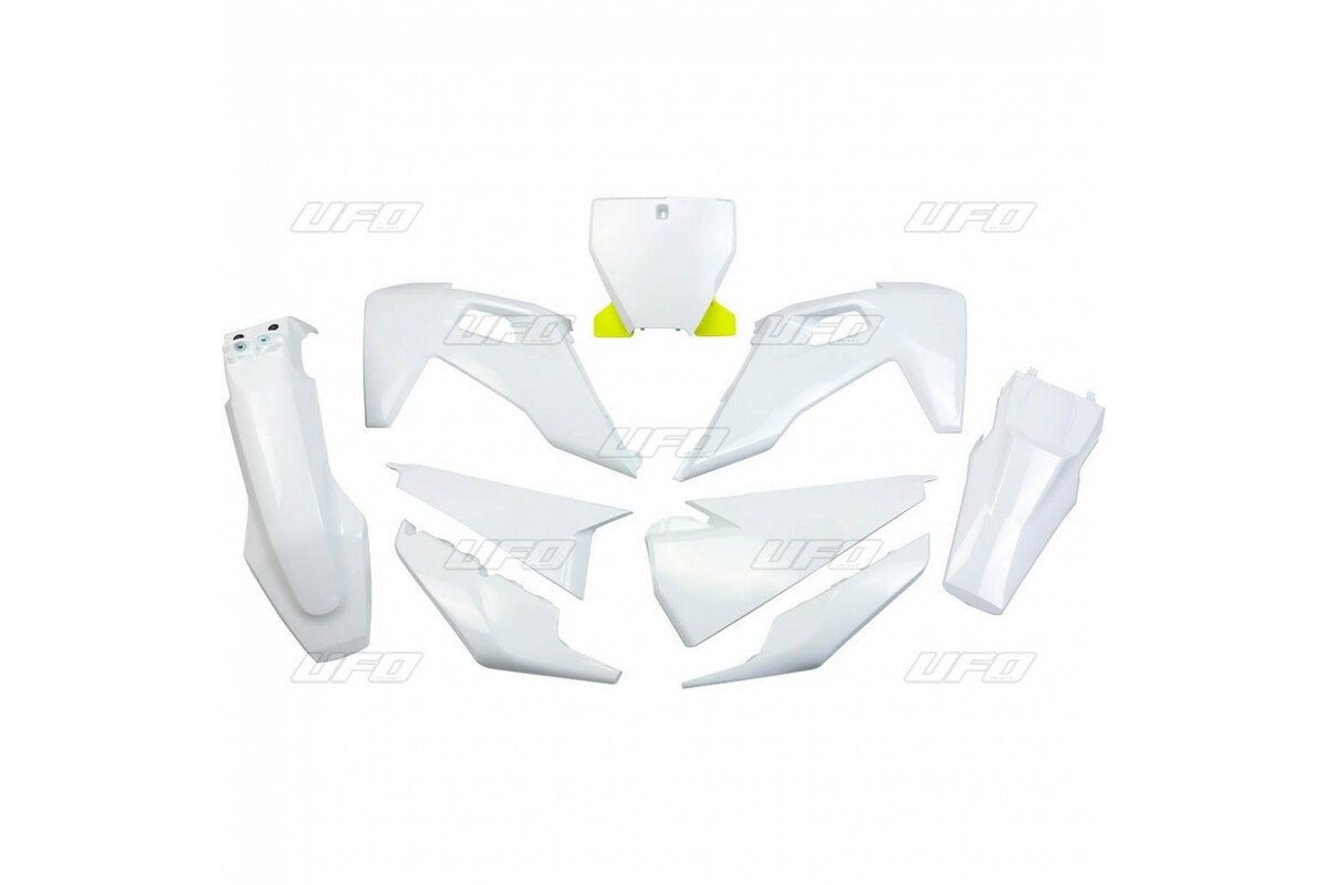 Kit plastiques UFO blanc - Husqvarna TC/FC