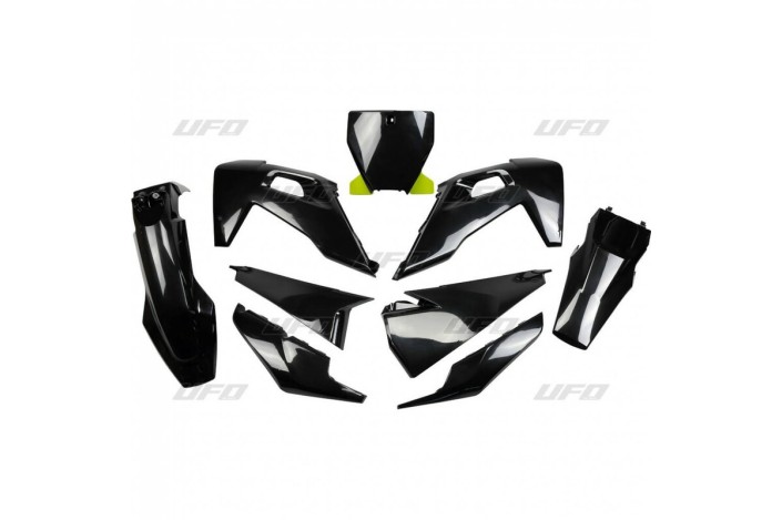 Kit plastiques UFO noir - Husqvarna TC/FC