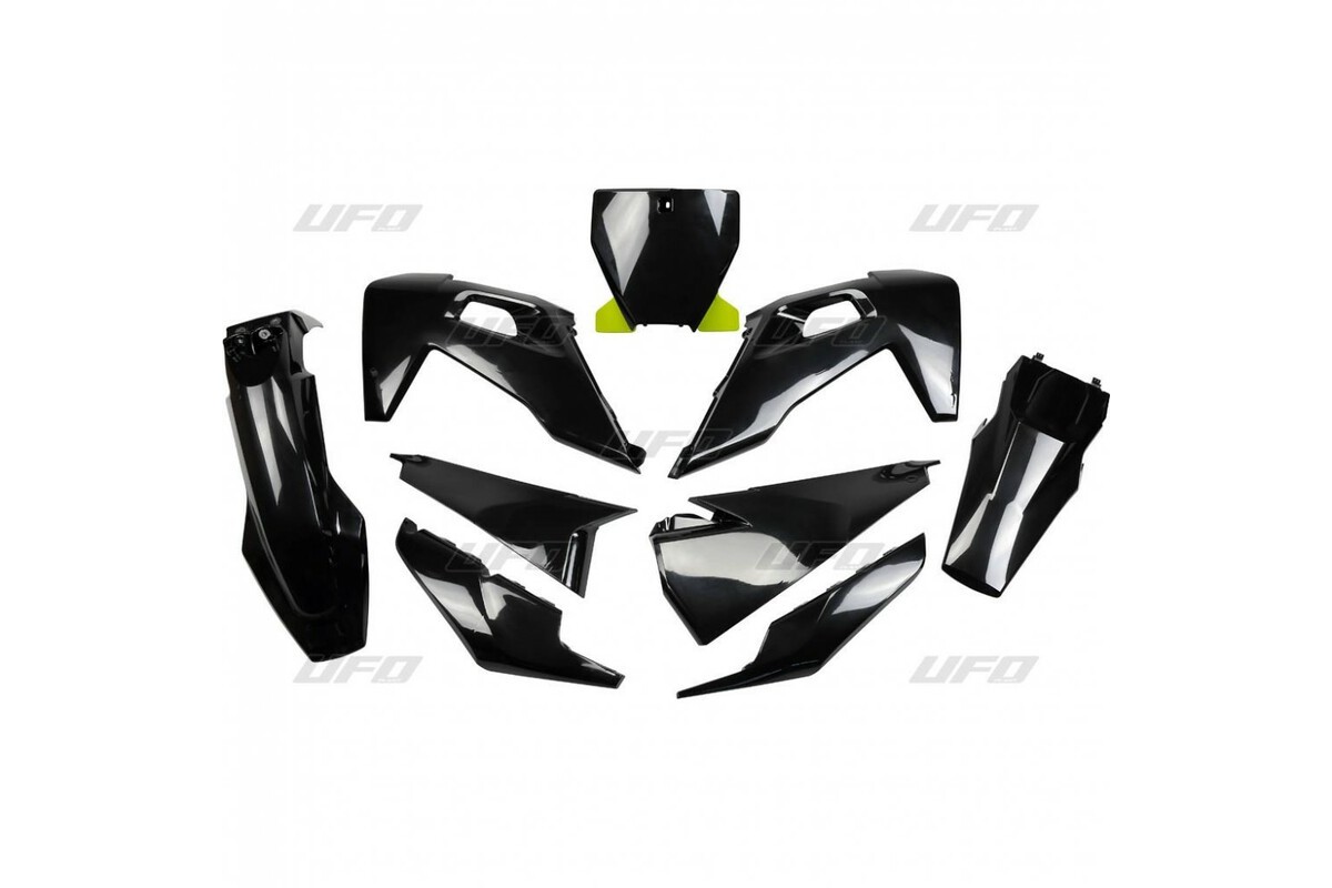 Kit plastiques UFO noir - Husqvarna TC/FC