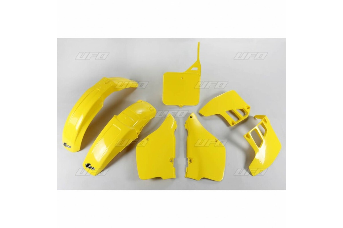 Kit plastique UFO couleur origine Suzuki RM125