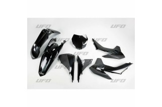 Kit plastique UFO noir KTM