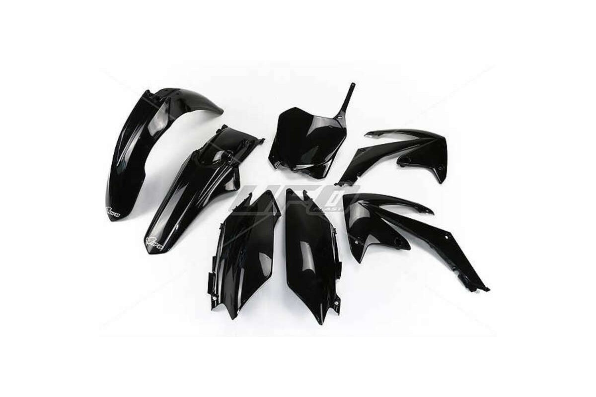 Kit plastique UFO noir Honda CRF250R/450R
