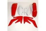 Kit plastique UFO couleur origine rouge/blanc Honda CRF250R