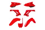 Kit plastique POLISPORT MX Restyling rouge - Honda CR125 / 250