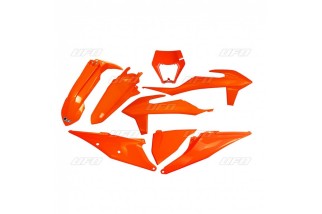Kit plastiques UFO orange fluo KTM EXC/EXC-F