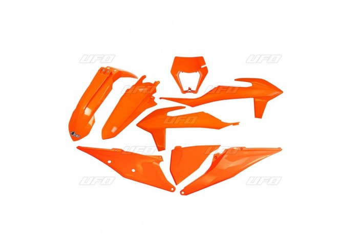 Kit plastiques UFO orange KTM EXC/EXC-F