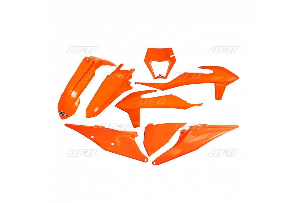 Kit plastiques UFO orange KTM EXC/EXC-F