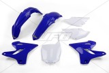 Kit plastique UFO couleur origine bleu/blanc Yamaha YZ125/250