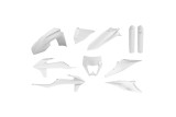 Kit plastique POLISPORT blanc - KTM EXC/EXC-F