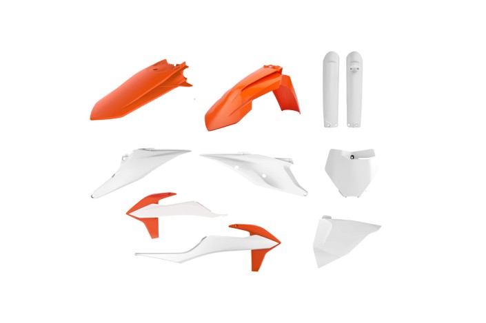 Kit plastique POLISPORT couleur origine - KTM SX/SX-F