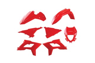 Kit plastique POLISPORT rouge - Beta RR 2T/4T