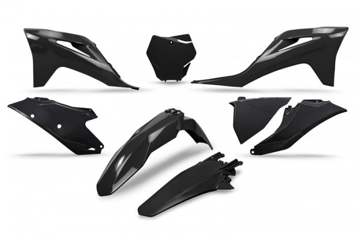 Kit plastiques UFO noir - Gas Gas